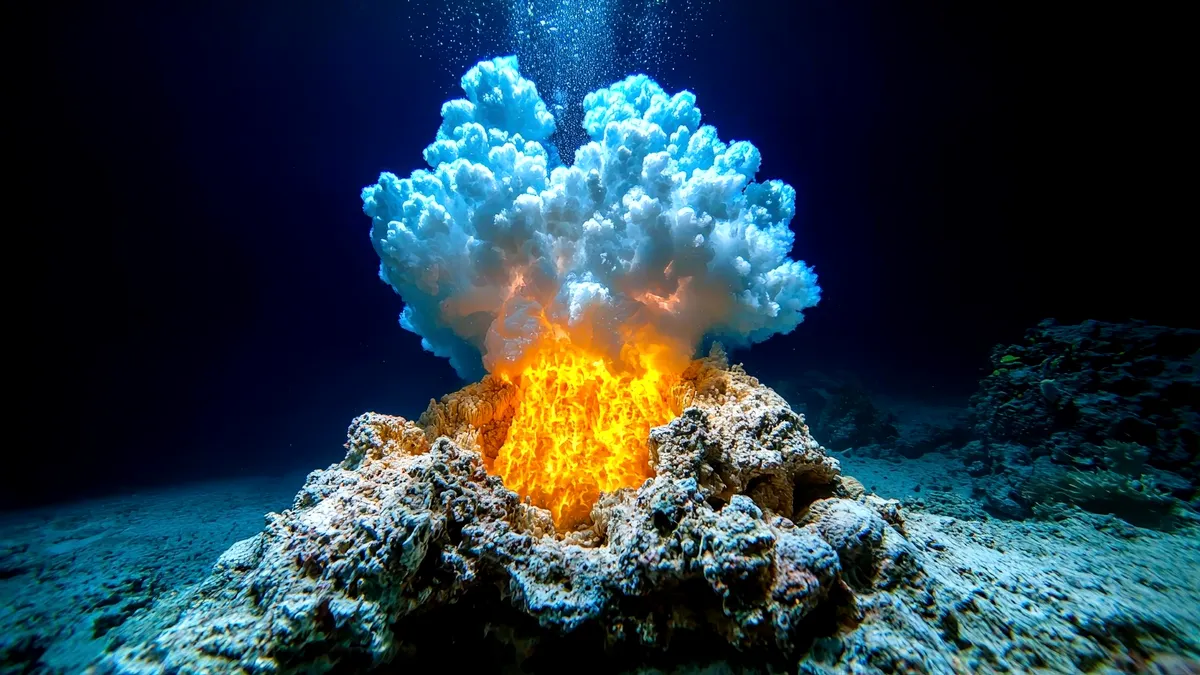 Un vulcan subacvatic ar putea erupe curând. Erupția va putea fi urmărită în direct