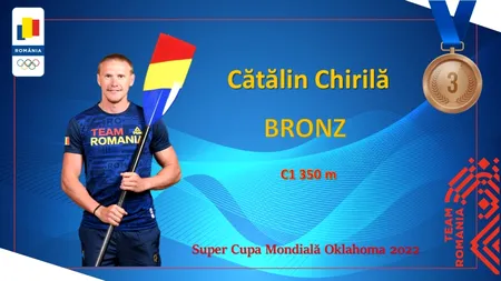 Cătălin Chirilă, medaliat cu bronz la Super Cupa Mondială de la Oklahoma