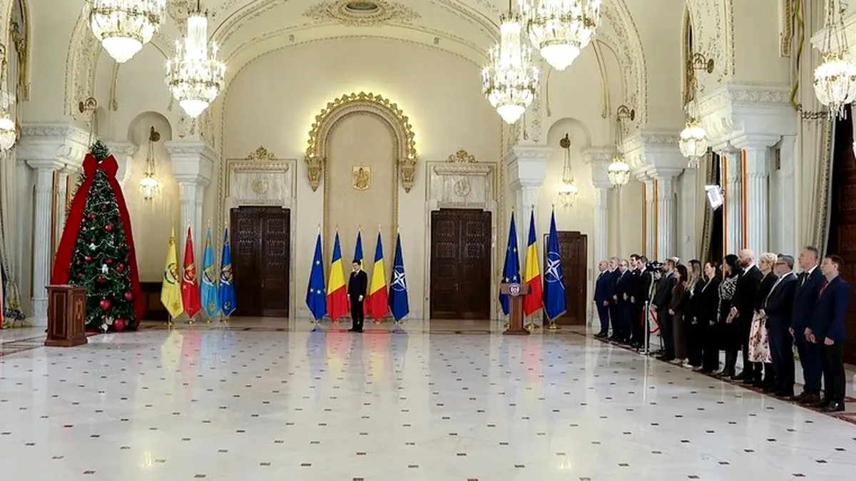 Noii miniștri ai Apărării și Economiei au depus jurământul la Cotroceni. Radu Miruță și Irineu Darău intră oficial în funcție