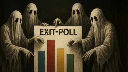 Exit-poll-urile dansează pe muchie de cuțit: trei candidați, două locuri și o Românie divizată între urlet și luciditate