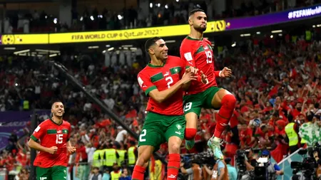 Cupa Mondială de Fotbal 2022: Maroc, prima echipă africană din istorie calificată în semifinalele unui Mondial, după ce a bătut Portugalia