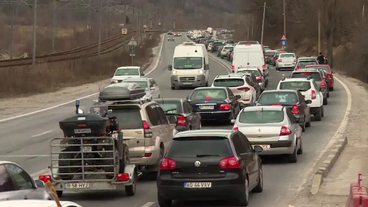 Urmează haosul pe Valea Prahovei: s-au ridicat restricțiile de tonaj