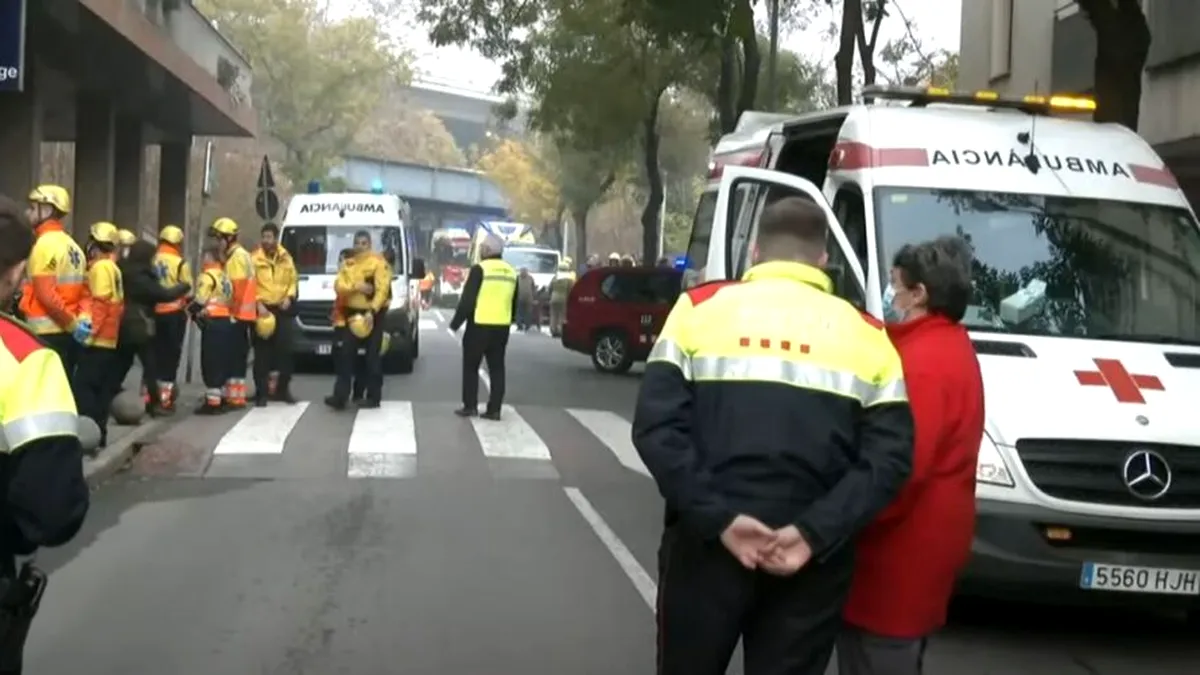 Coliziune între două trenuri de pasageri, în Spania. 75 de pasageri au fost răniți