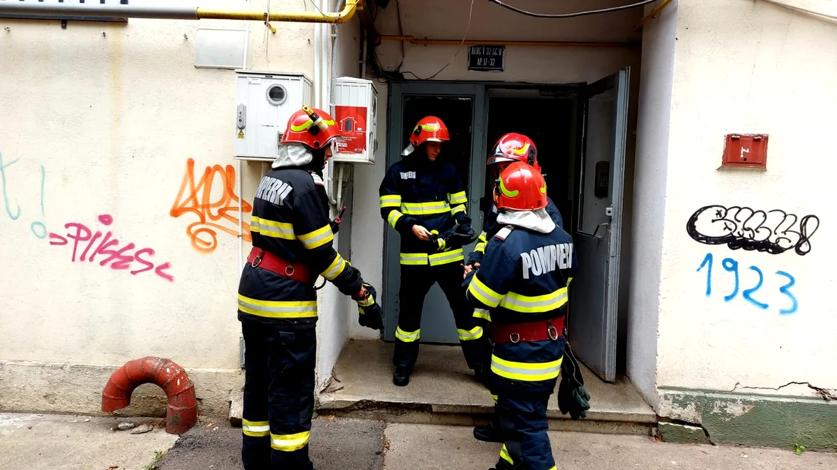 Giurgiu: un bloc din centrul orașului a fost evacuat, din cauza unui branșament la gaze