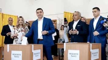 George Simion a votat alături de Călin Georgescu: Am votat pentru viitorul nostru (VIDEO)
