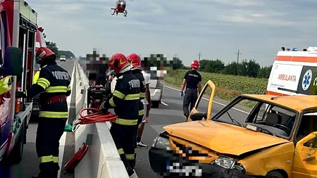 Accident mortal pe DN 5. Nouă persoane implicate, trafic oprit mai bine de o oră