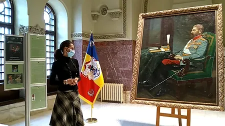 E de pe când sovieticii au vandalizat Sala Unirii: Tablou cu Regele Ferdinand, descoperit din întâmplare