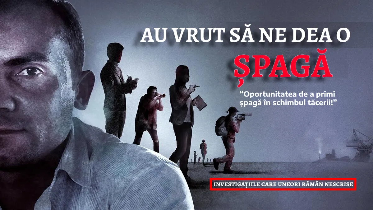 Au vrut să ne dea o șpagă cu bani publici!