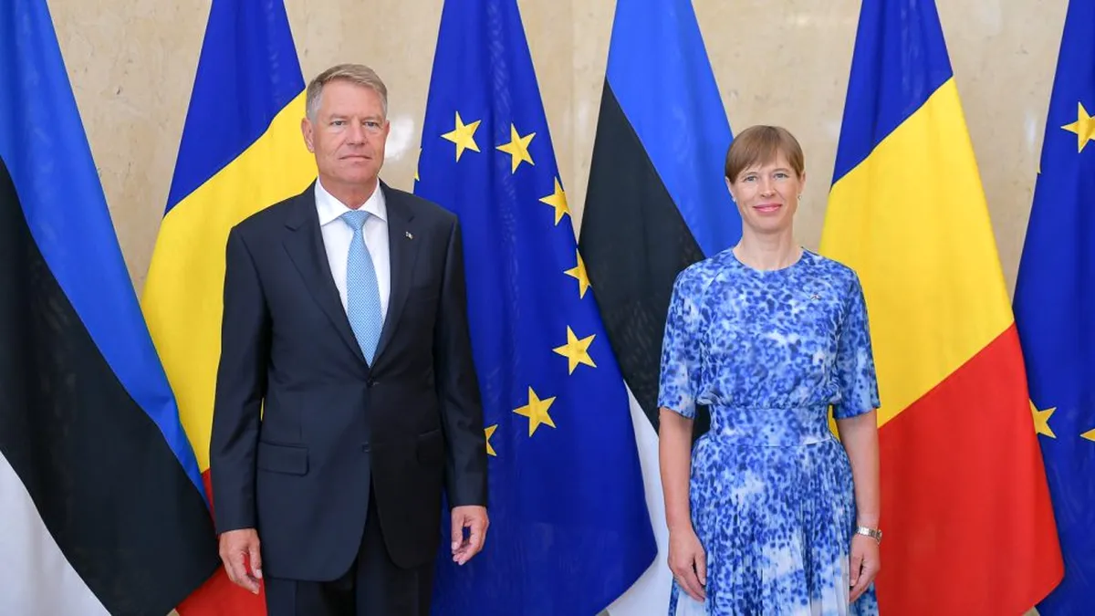 Iohannis: „Am invitat Estonia la Centrul Euro-Atlantic pentru Rezilienţă de la Bucureşti”