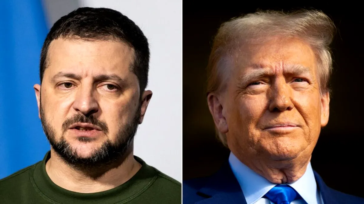 Trump și Zelenski, convorbire telefonică, programată vineri