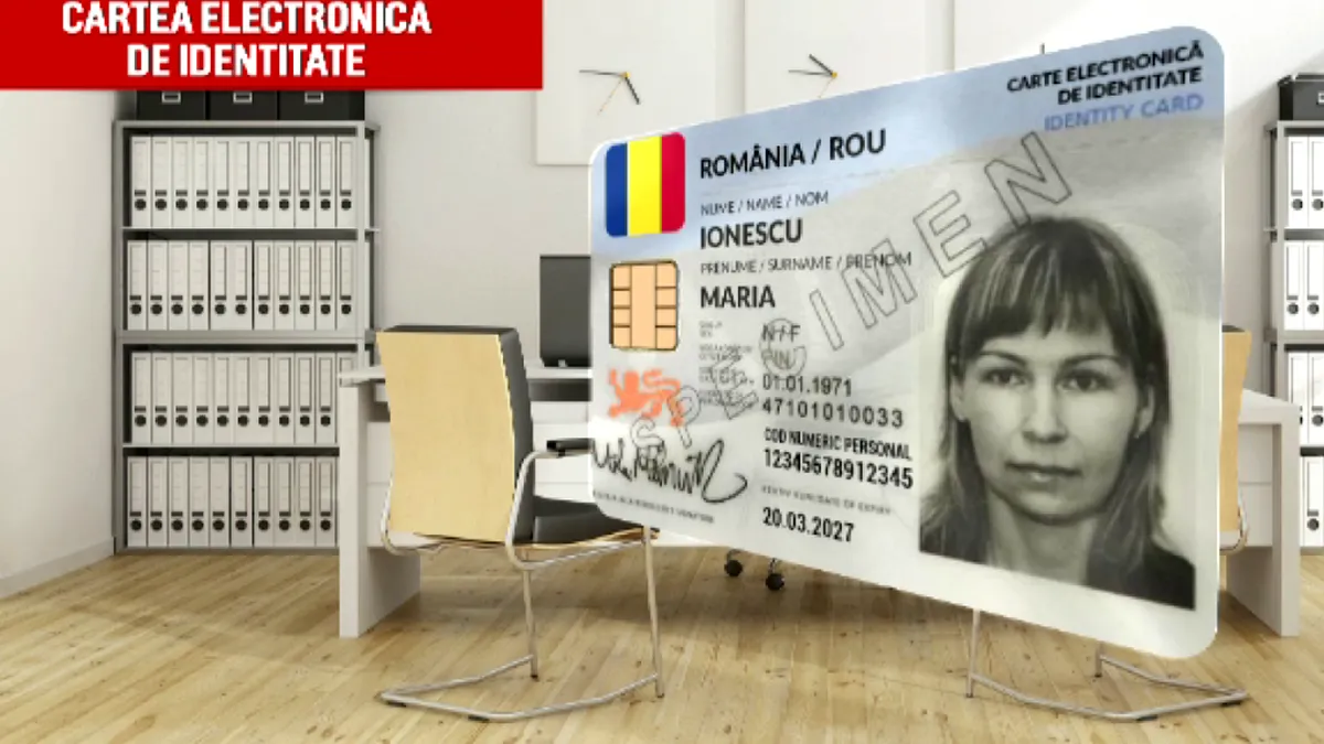De când e disponibilă cartea de identitate electronică la români