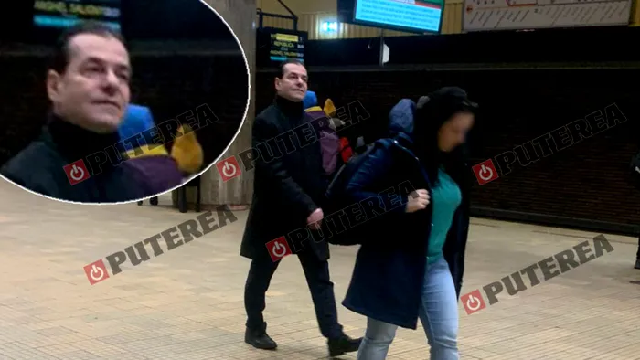 Orban, la plimbare, în stația de metrou Unirii SURSA FOTO: Mariana Olteanu/PUTEREA