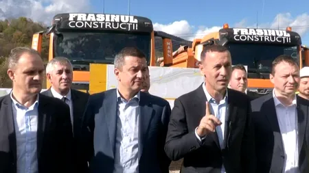 Grindeanu a inaugurat lucrările la Centura Comarnic prin ...varianta ocolitoare a legii