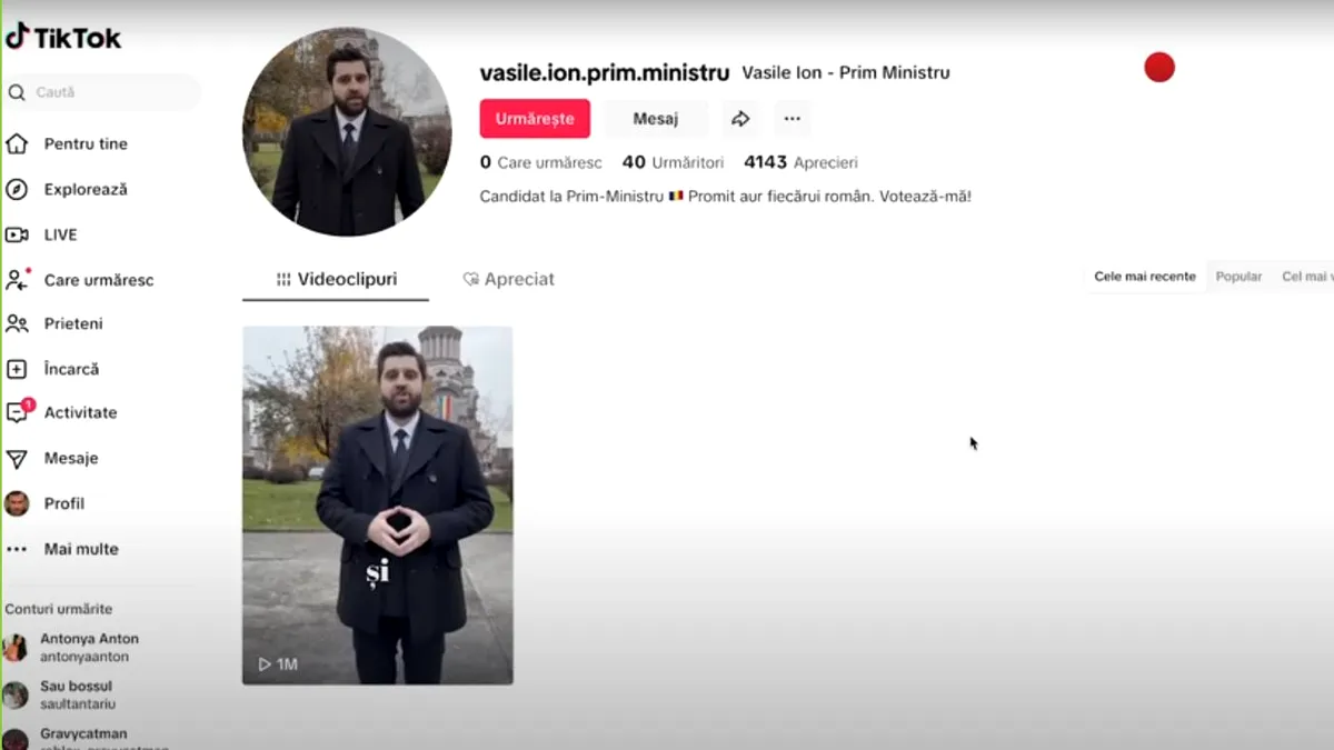 Premierul care promite un lingou de aur fiecărui român, în schimbul alegerii sale (VIDEO)