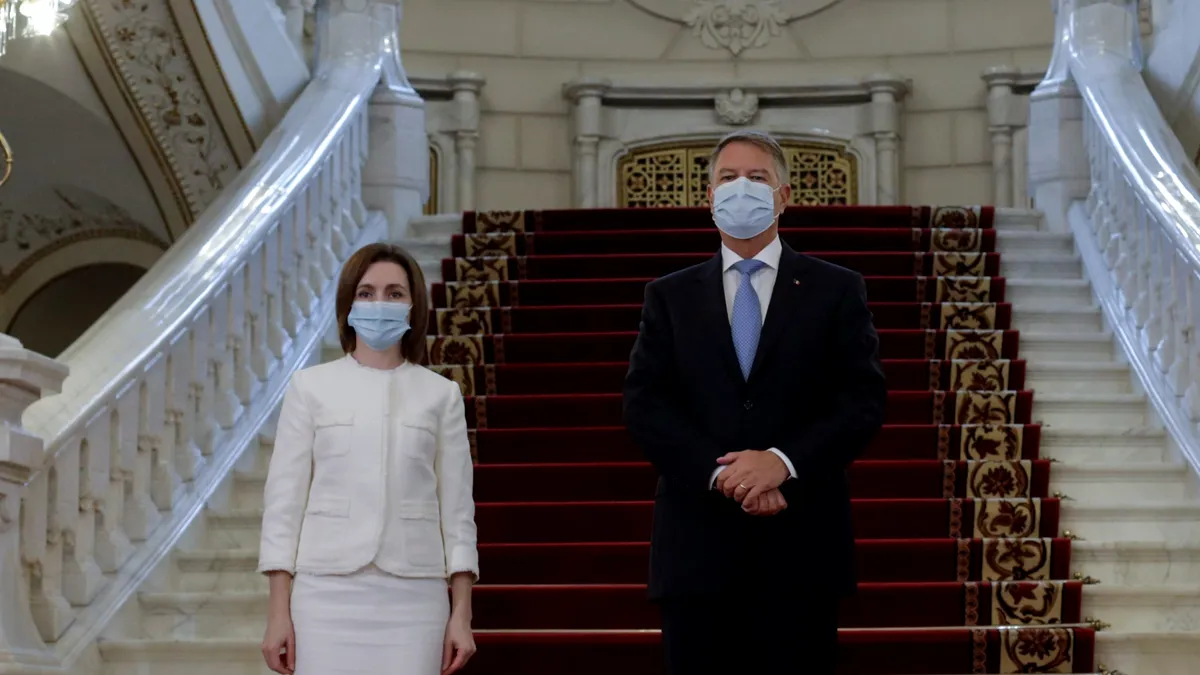 Klaus Iohannis merge miercuri la Chișinău. Șeful statului va discuta cu Maia Sandu, președintele Republicii Moldova