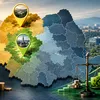 Harta banilor: Maramureș conduce la buget, Clujul la independență financiară