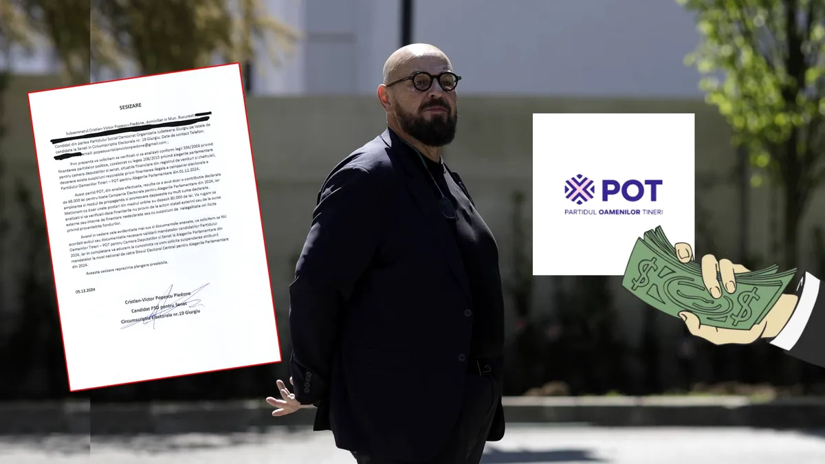 Sesizarea lui Piedone ar putea lăsa POT fără mandate în Parlament. AEP analizează suspiciuni de finanțare ilegală și fraudă electorală