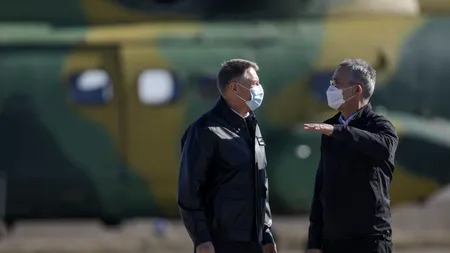 LIVE Președintele României și secretarul general NATO, la Baza Aeriană Mihail Kogălniceanu / Stoltenberg: NATO nu va face compromisuri / Iohannis: Sunt evidente strategia de intimidare și tendințele inacceptabile ale Rusiei (VIDEO)