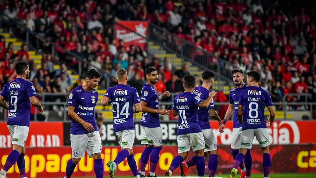 Liga 1: UTA Arad - Rapid 2-2, în etapa a opta. Giuleștenii au scăpat victoria printre degete (Video)