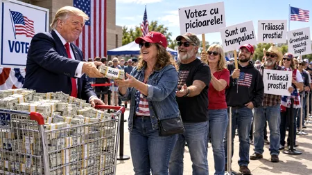 Mită electorală promisă de Donald Trump. 5.000 de dolari pentru fiecare american adult dacă partidul său va câștiga alegerile