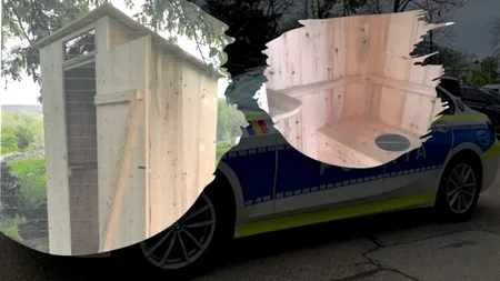 Investiții de râsul lumii! IPJ Botoșani cumpără WC-uri noi pentru polițiști. Se caută cabine din lemn de brad