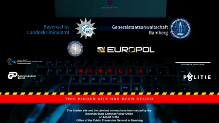 Europol a destructurat o uriașă rețea de exploatare sexuală a copiilor