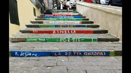 Scară culturală la Napoli