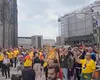 Fanii tricolorilor au invadat Germania. Au cântat imnul României și au dansat pe Ciuleandra la Köln. Video