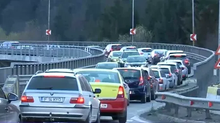 Traficul, restricționat pe Autostrada A1 București - Pitești