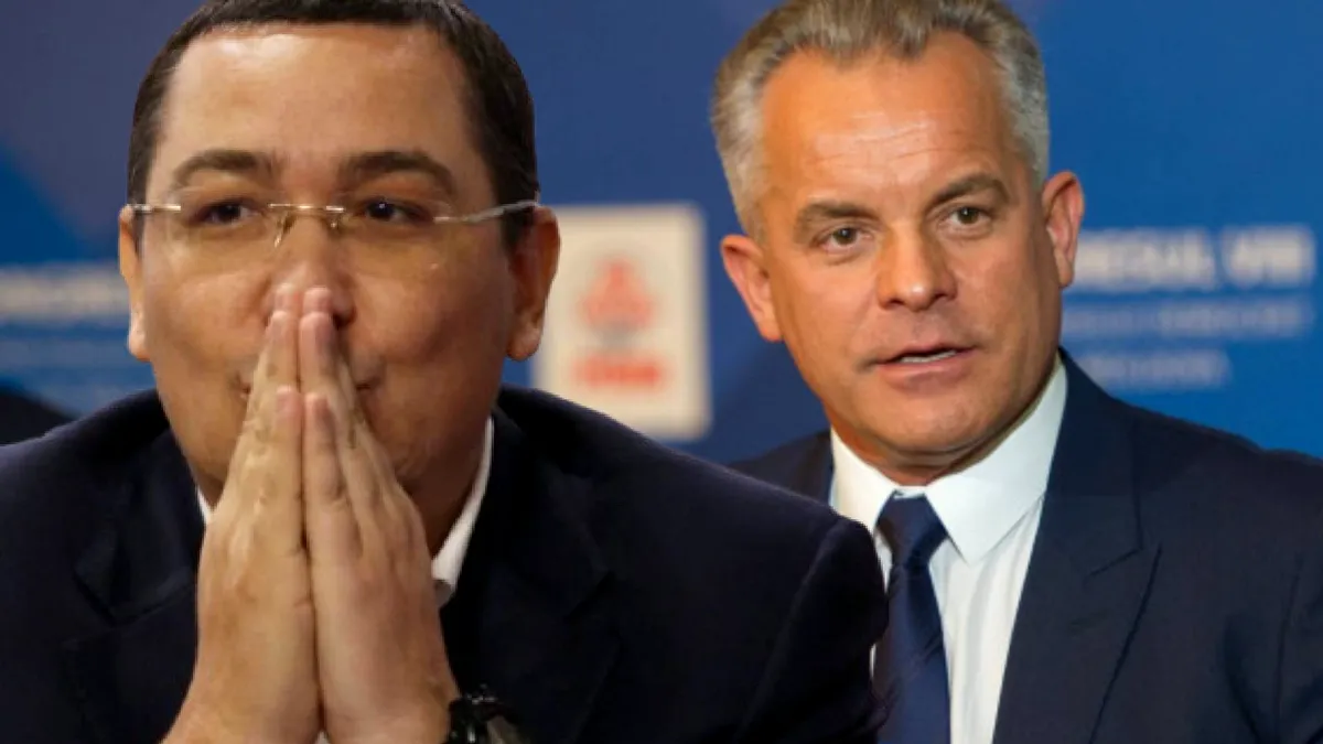 Victor Ponta a început să rezoneze cu oligarhul moldovean Vladimir Plahotniuc