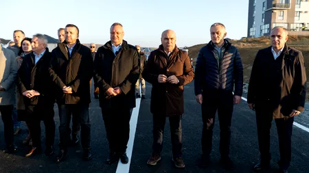 Ciucă și Bolojan, împreună la inaugurarea primului tronson al inelului rutier metropolitan din Oradea