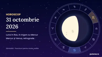 Horoscop sâmbătă, 31 octombrie 2026: zodiile care pot repara o relație chiar de dimineață