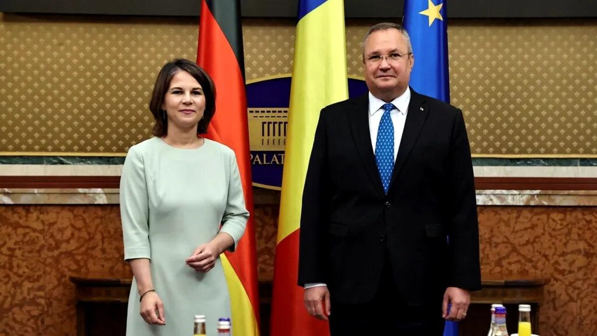 Nicolae Ciucă - întrevedere cu ministrul german de Externe; discuţii privind securitatea regională