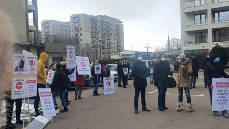 Caravana protestelor din turism a demarat azi la Constanța și va continua în toată țara