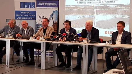 Avertismentul constructorilor: Dacă se elimina facilitățile, se vor bloca investițiile