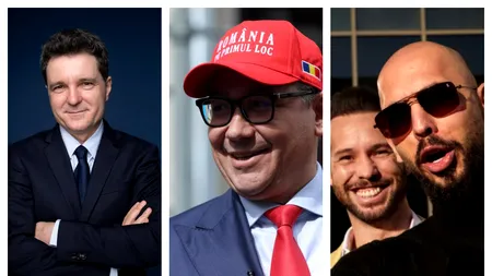 Frații Tate îl susțin pe Ponta și nu-l vor pe Nicușor