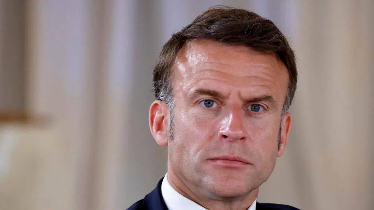 Emmanuel Macron avertizează asupra riscului unui război civil în Franța