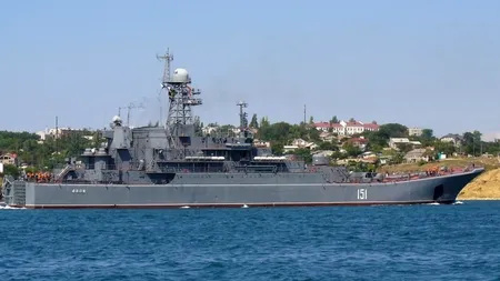 Marea Neagră: Focuri de avertisment și bombe lansate de ruși în apropierea unui distrugător britanic