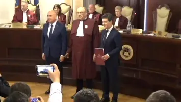 Nicuşor Dan preia mandatul de preşedinte, la CCR (LIVE VIDEO)