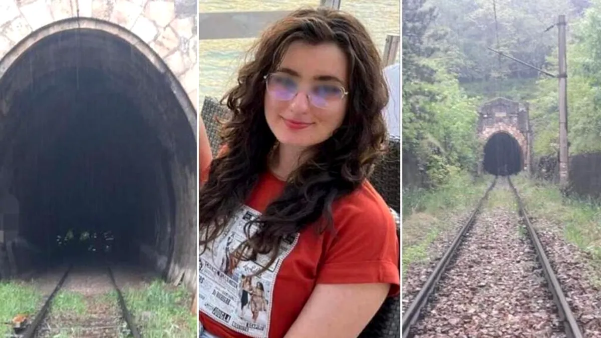 Povestea sfâșietoare a Denisei, fata din Bumbești-Jiu călcată de tren, într-un tunel pe calea ferată