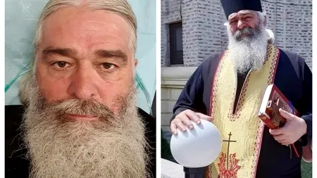 Preotul Calistrat filmat în timp ce lovește o femeie. Polițiștii i-au deschis dosar penal