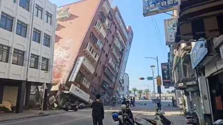 Cutremur de 7,4 pe Richter în Taiwan! A fost emisă alertă de tsunami VIDEO