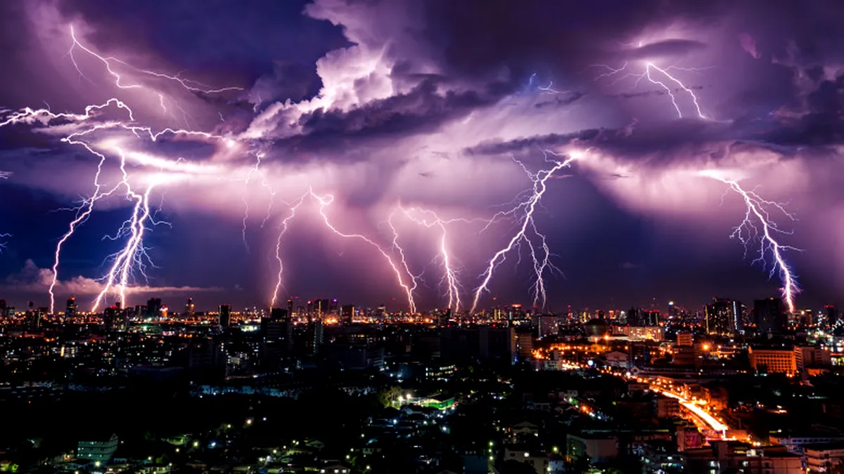 Furtunile au făcut ravagii în București