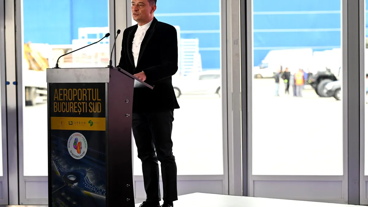 Daniel Băluță dezvăluie amănunte despre Aeroportul București-Sud
