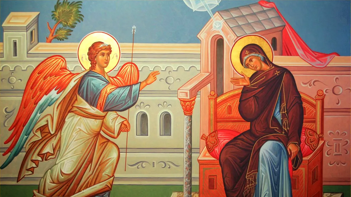 Buna Vestire - sărbătoare mare în calendarul ortodox, închinată Maicii Domnului