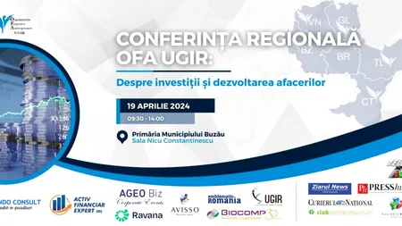 Buzăul găzduiește conferința regională a Femeilor Antreprenor: Investiții și dezvoltare în afaceri