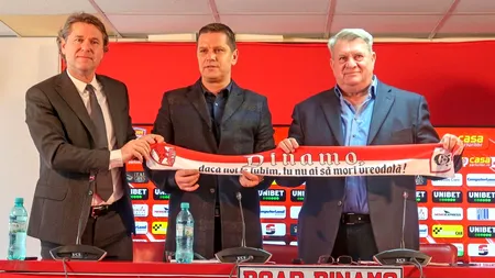 Florin Răducioiu și Flavius Stoican, prezentați la Dinamo: 