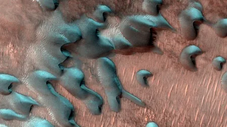Cum arată planeta Marte iarna