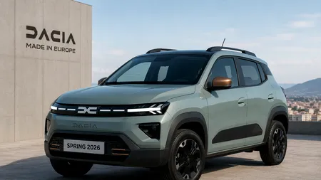 Dacia mută producția noului Spring în Europa: mașina electrică de 17.900 de euro nu mai vine din China