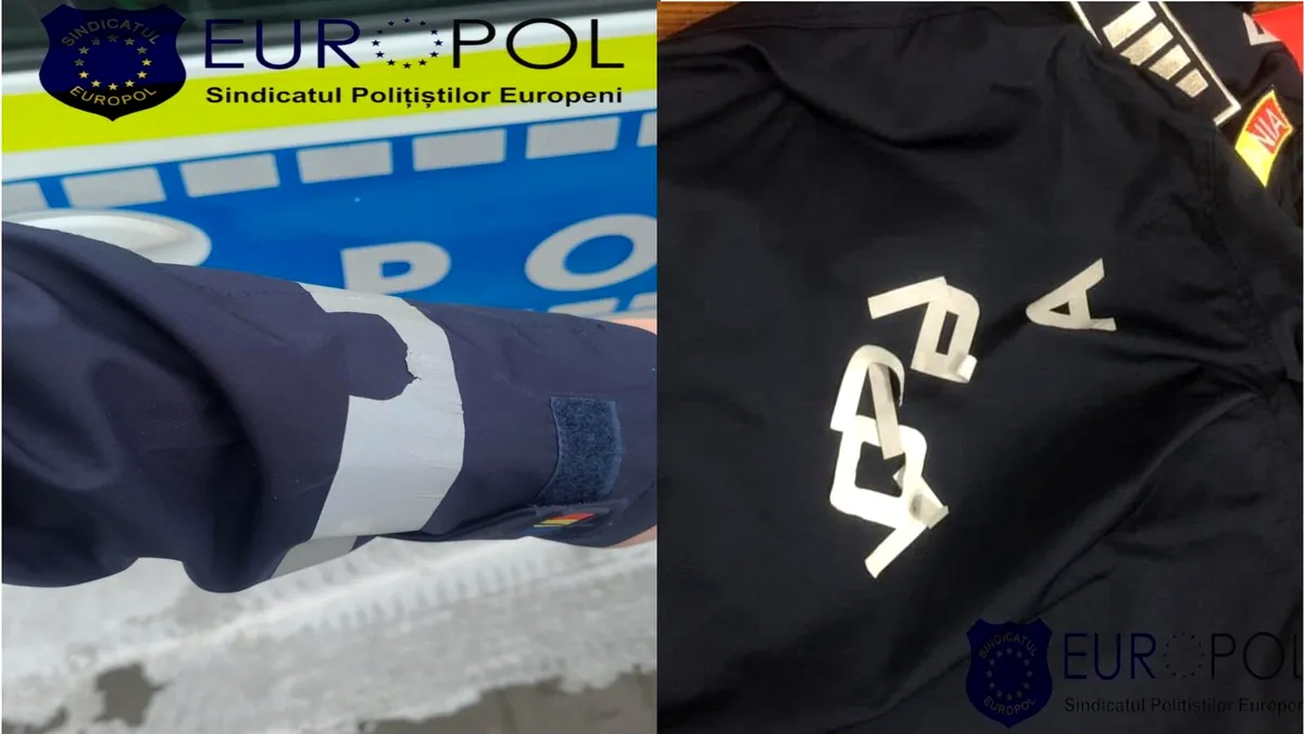 Sindicatul Europol lansează scandalul uniformelor polițiștilor. Par de unică folosință, dar au costat 7.500 de lei!